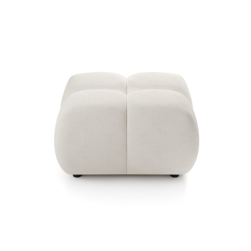 Taburete tapizado ALMADA 72x72 cm beige