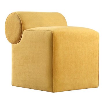 Taburete TIKI 47x45 cm amarillo