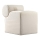 Taburete TIKI 47x45 cm crema