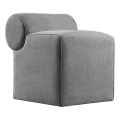 Taburete TIKI 47x45 cm gris