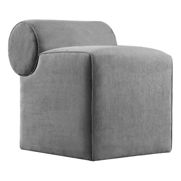 Taburete TIKI 47x45 cm gris
