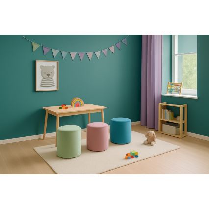 Taburete VEX 36x36 cm azul