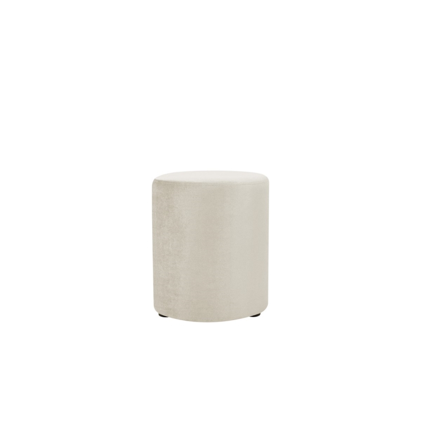 Taburete VEX 36x36 cm color crema