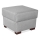 Taburete VIVA 51x51 cm gris