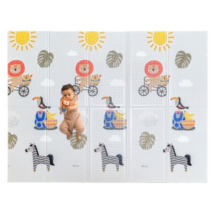 Taf Toys - Alfombra de juego infantil sabana