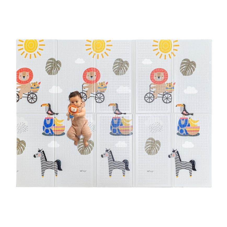 Taf Toys - Alfombra de juego infantil sabana