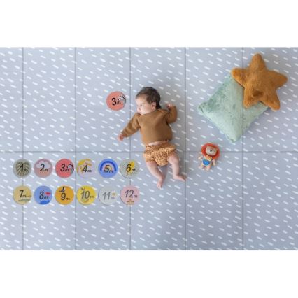 Taf Toys - Alfombra de juego infantil sabana