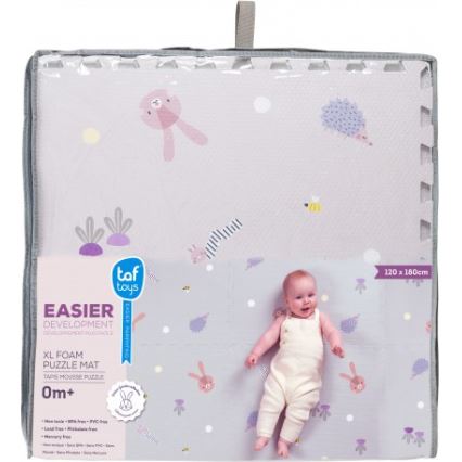 Taf Toys - Alfombra de juego infantil XL Puzzle Garden