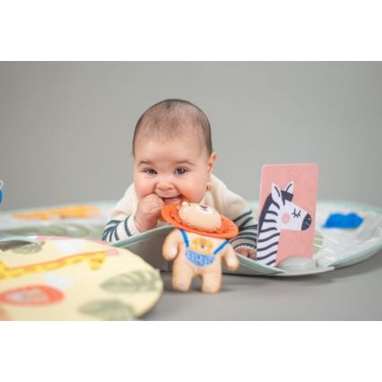Taf Toys - Alfombra de juegos infantil con trapecio sabana 2xAAA
