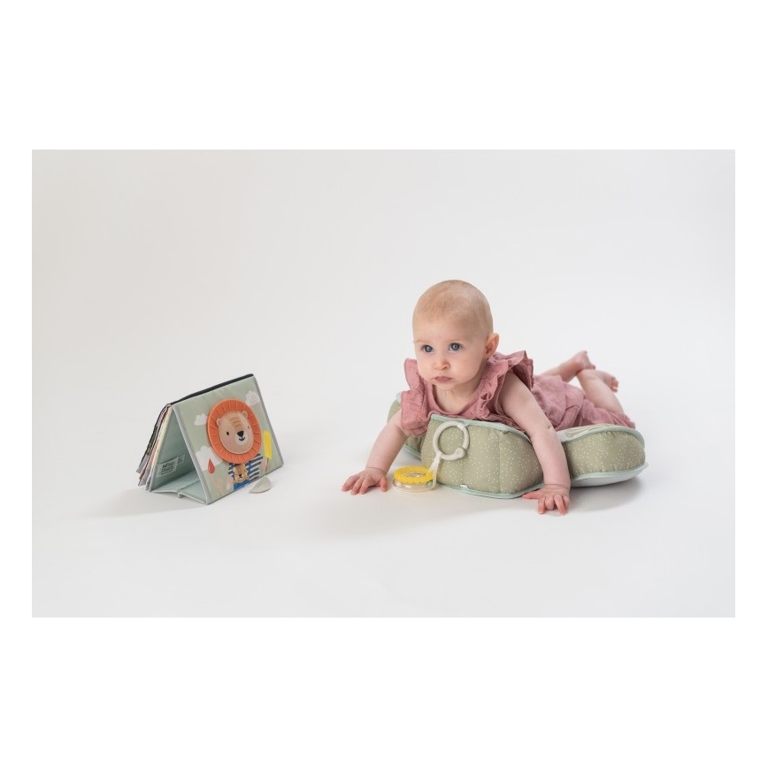 Taf Toys - Almohada para niños TUMMY-TIME sabana