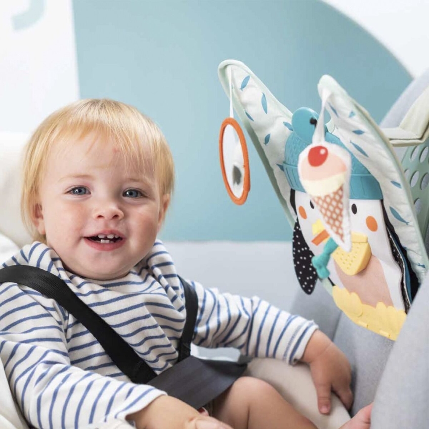 Taf Toys - Juguete de coche Play & Kick pingüino 3xAA