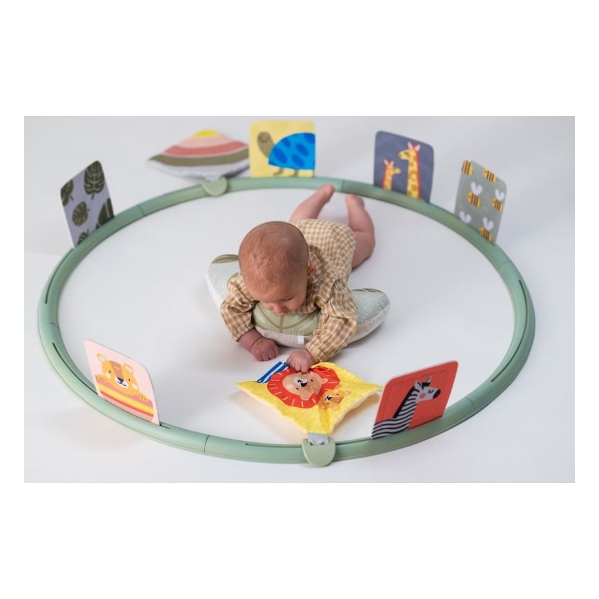Taf Toys - Juguete para jugar boca abajo d. 90 cm savanna