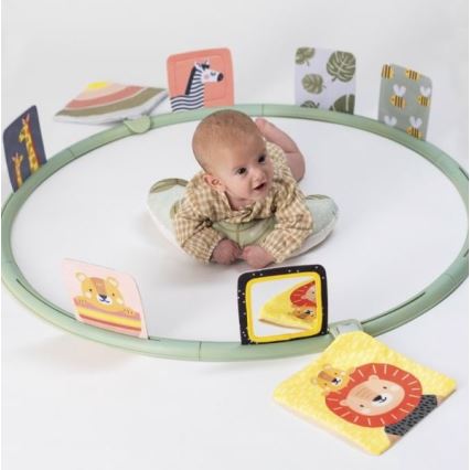 Taf Toys - Juguete para jugar boca abajo d. 90 cm savanna