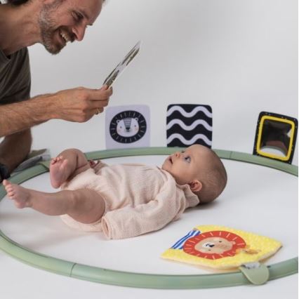 Taf Toys - Juguete para jugar boca abajo d. 90 cm savanna
