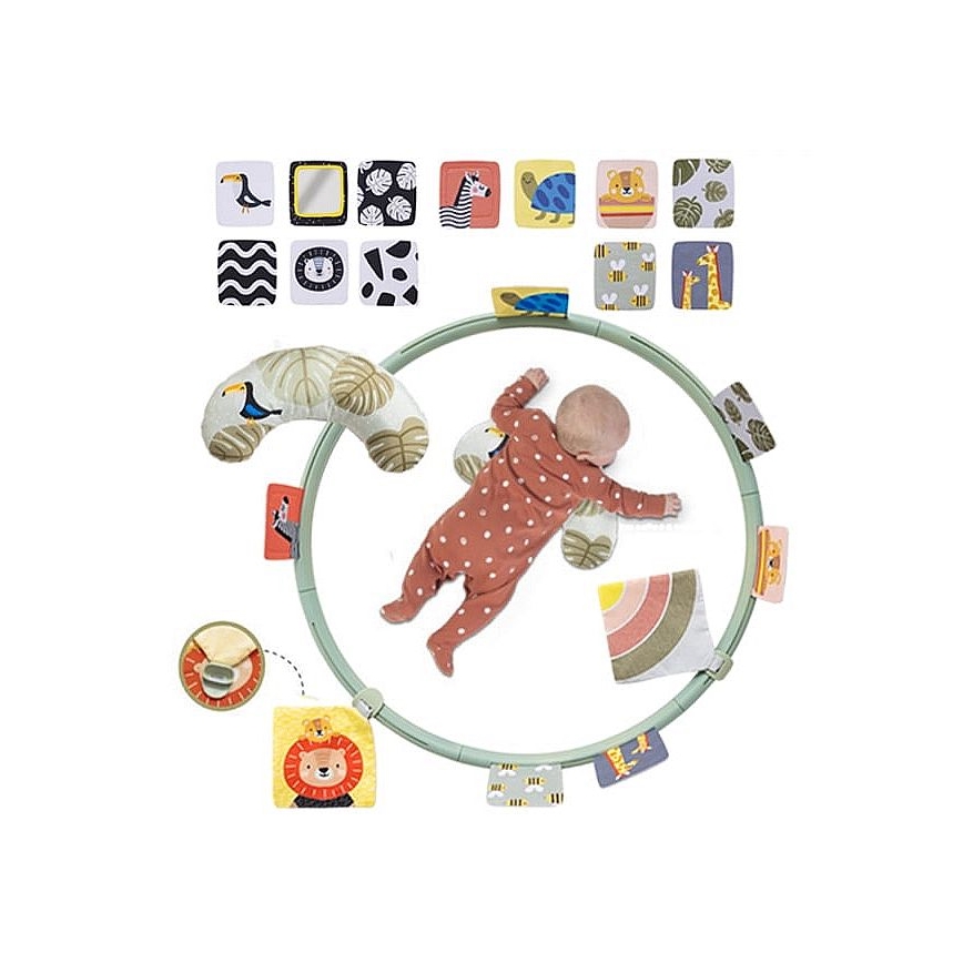 Taf Toys - Juguete para jugar boca abajo d. 90 cm savanna