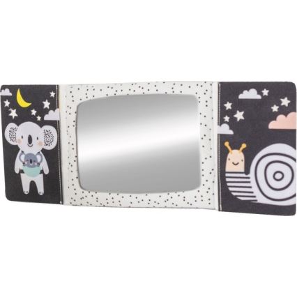 Taf Toys - Libro textil infantil con espejo negro