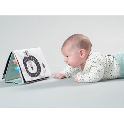 Taf Toys - Libro textil infantil con espejo sabana