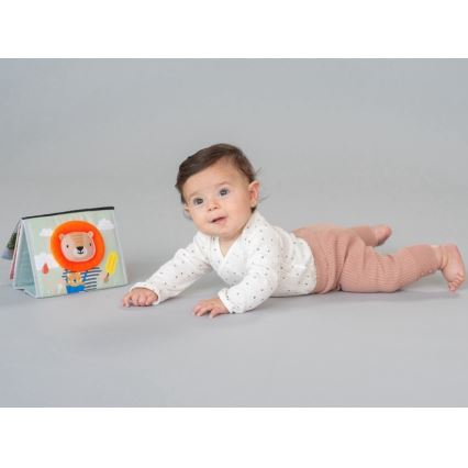 Taf Toys - Libro textil infantil con espejo sabana