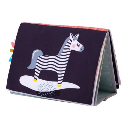 Taf Toys - Libro textil infantil con espejo sabana