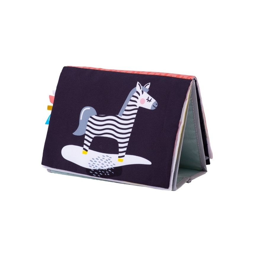 Taf Toys - Libro textil infantil con espejo sabana