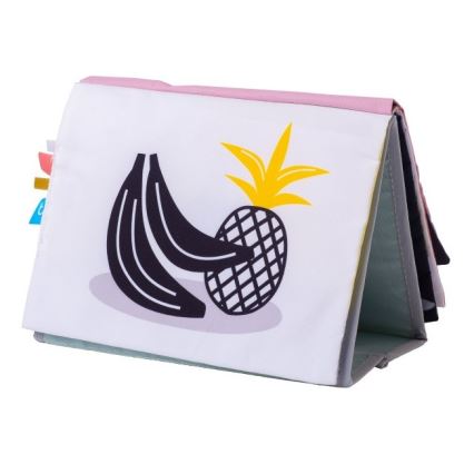 Taf Toys - Libro textil infantil con espejo sabana