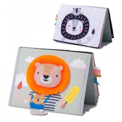 Taf Toys - Libro textil infantil con espejo sabana