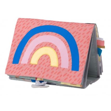 Taf Toys - Libro textil infantil con espejo sabana