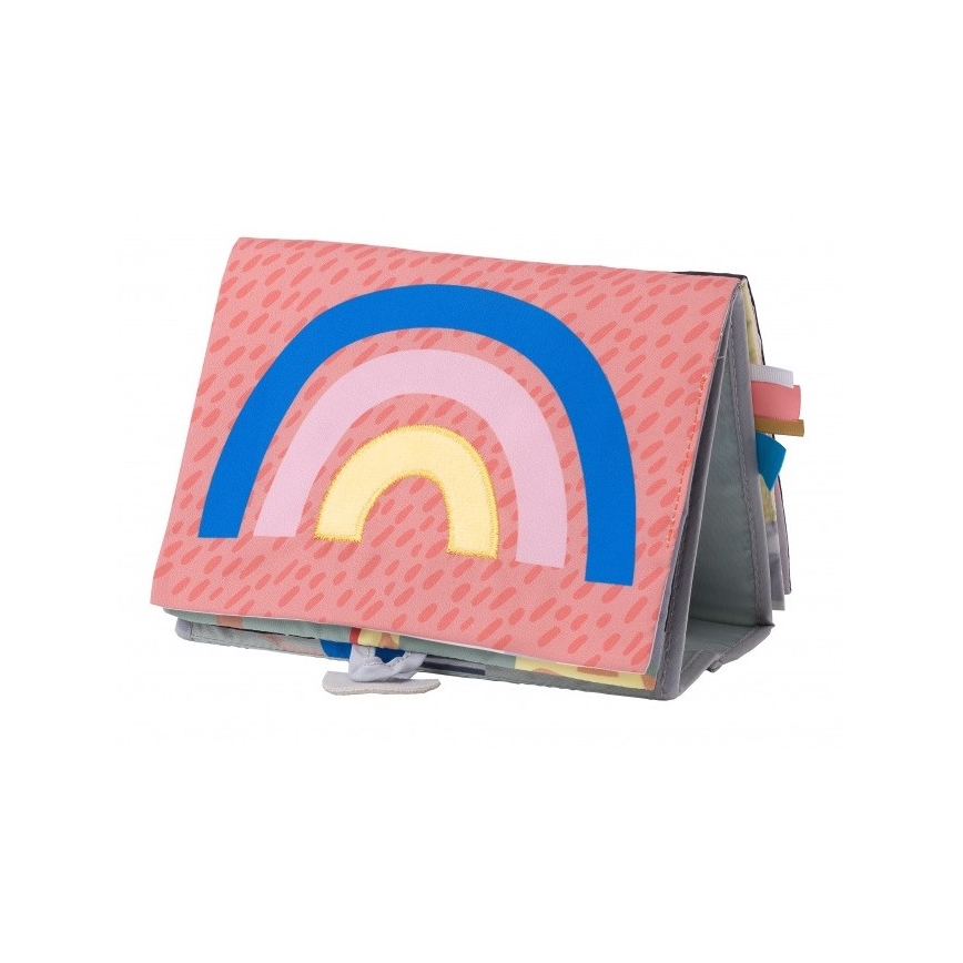 Taf Toys - Libro textil infantil con espejo sabana