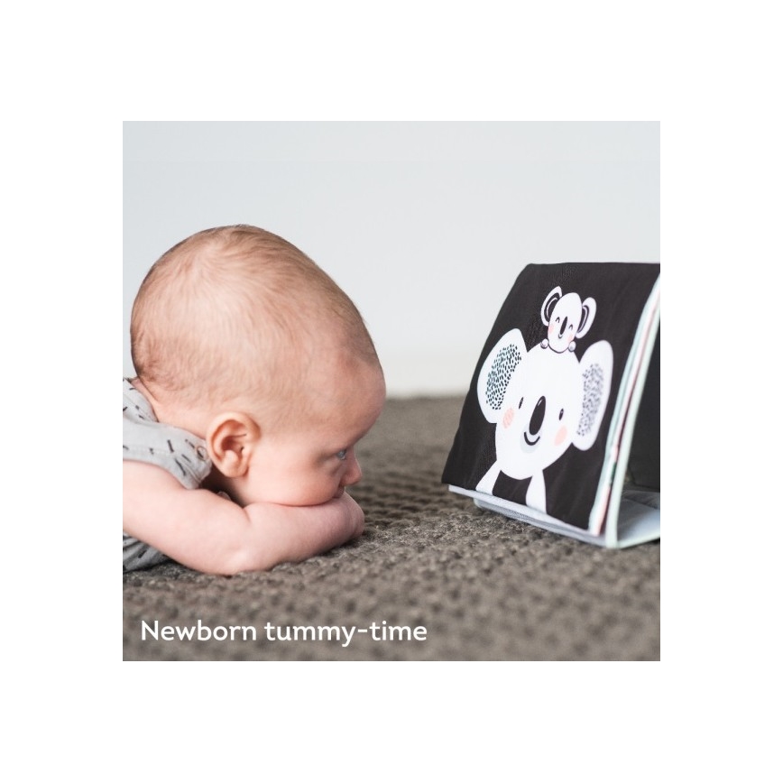 Taf Toys - Libro textil infantil con koala espejo