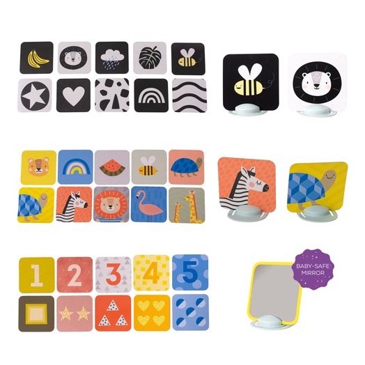 Taf Toys - Tarjetas para jugar boca abajo  18 piezas