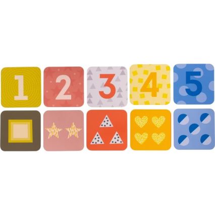 Taf Toys - Tarjetas para jugar boca abajo  18 piezas