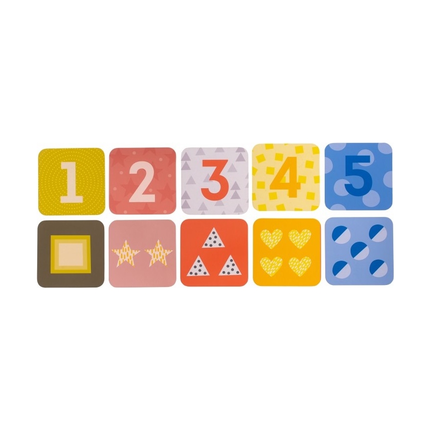 Taf Toys - Tarjetas para jugar boca abajo  18 piezas