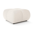 Tapizado taburete ALMADA 72x72 cm beige