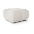 Tapizado taburete ALMADA 72x72 cm beige