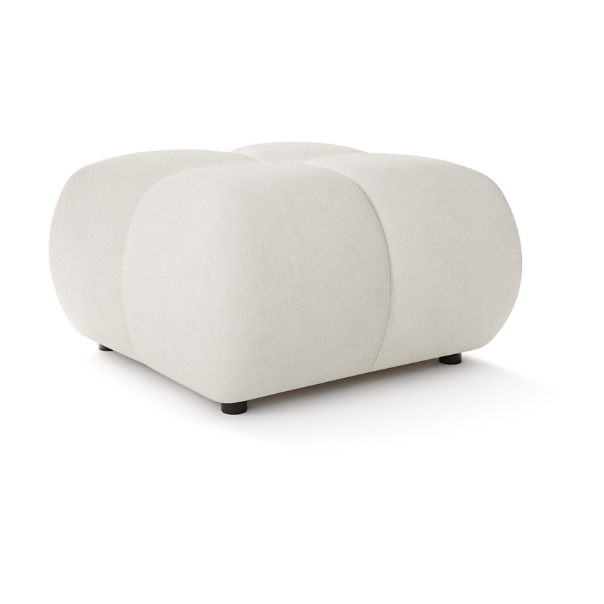 Tapizado taburete ALMADA 72x72 cm beige