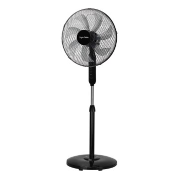 Taylor Swoden - Ventilador de pie 50W/230V 122 cm negro