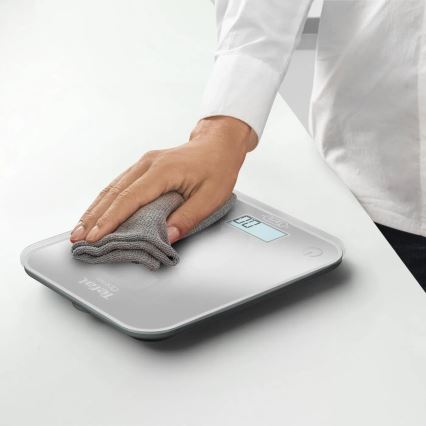 Tefal - Balanza de cocina OPTISS 2xAAA gris