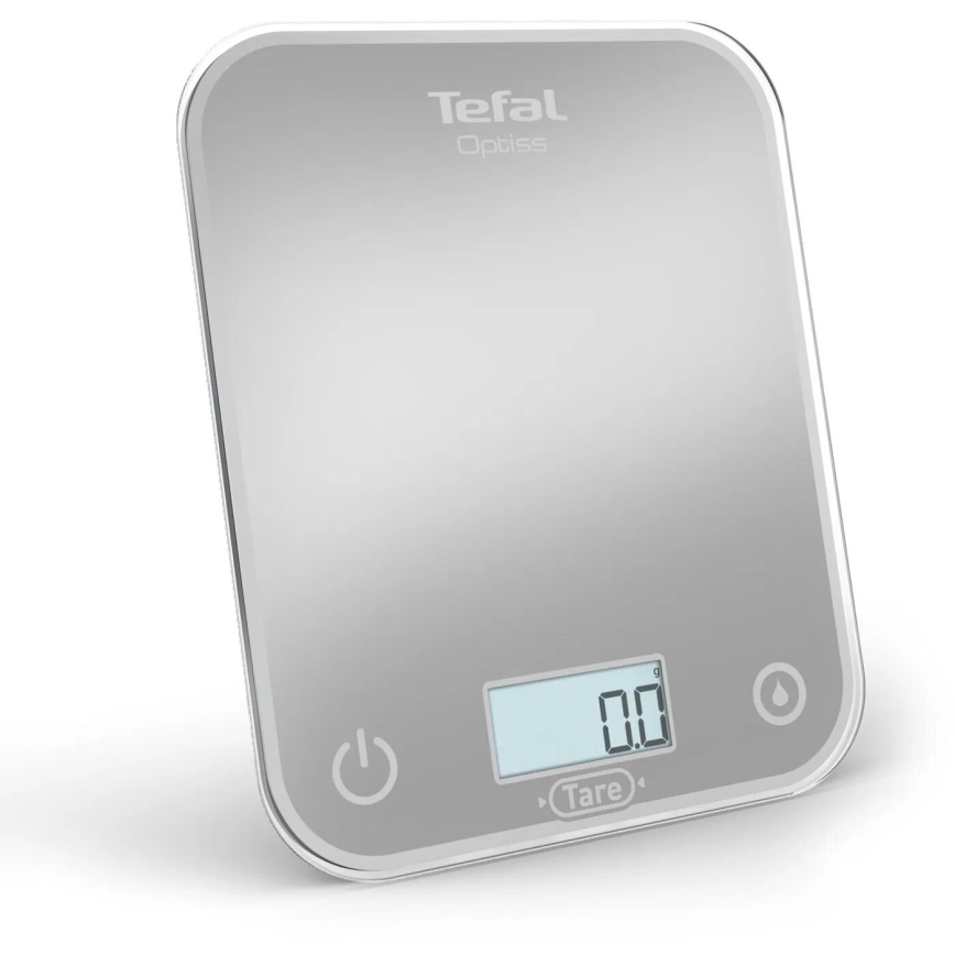 Tefal - Balanza de cocina OPTISS 2xAAA gris