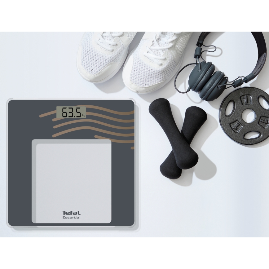 Tefal - Báscula personal Essential DUNES COLLECTION 1xAAA