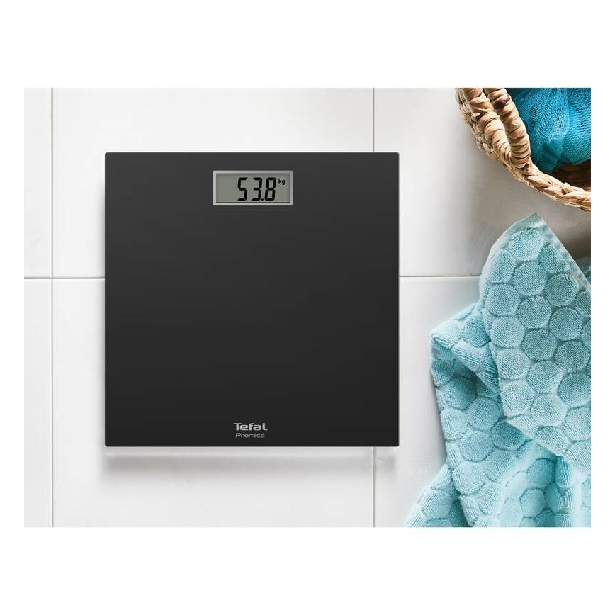 Tefal - Báscula personal PREMISS 1xCR2032 negro