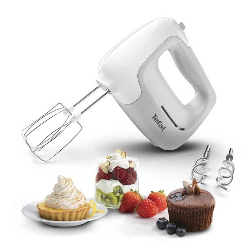Tefal - Batidora de mano PREP'MIX+ 450W/230V gris/blanco