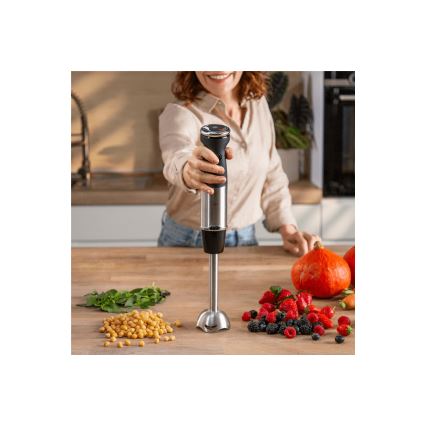 Tefal - Batidora de mano QUICKCHEF 1000W/230V negro