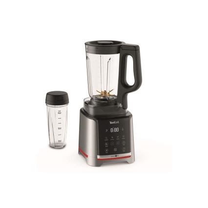 Tefal - Batidora de mesa 1,7 l INFINITYMIX+ 1600W/230V negro/acero inoxidable