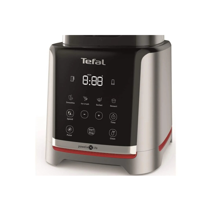 Tefal - Batidora de mesa 1,7 l INFINITYMIX+ 1600W/230V negro/acero inoxidable