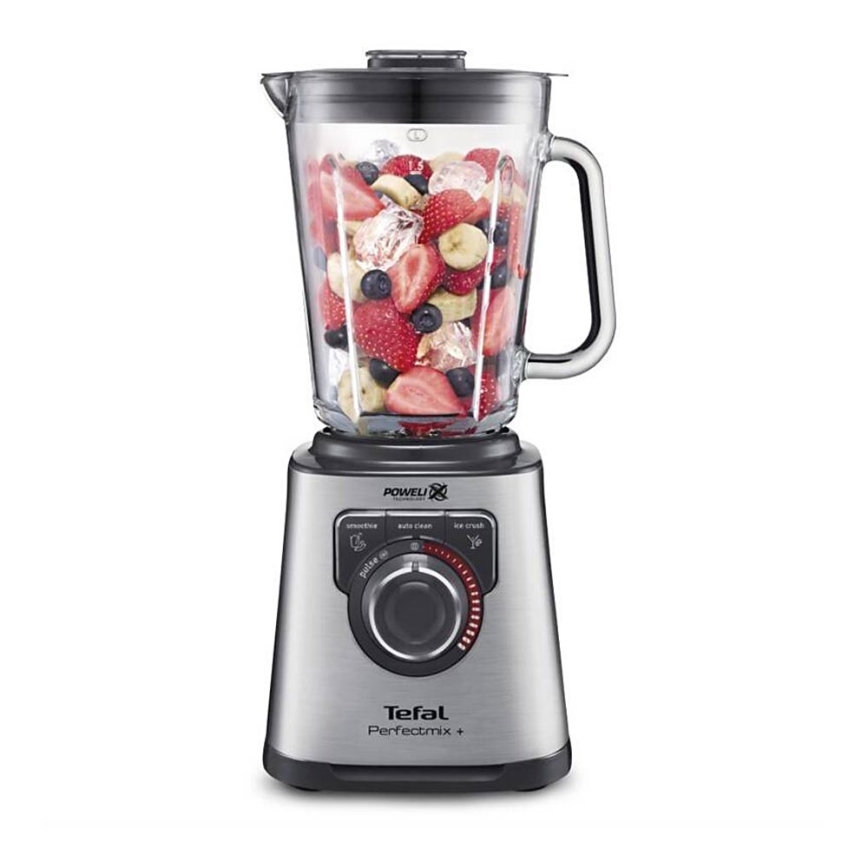 Tefal - Batidora de mesa 2 l PERFECTMIX+ 1200W/230V cromo mate/negro