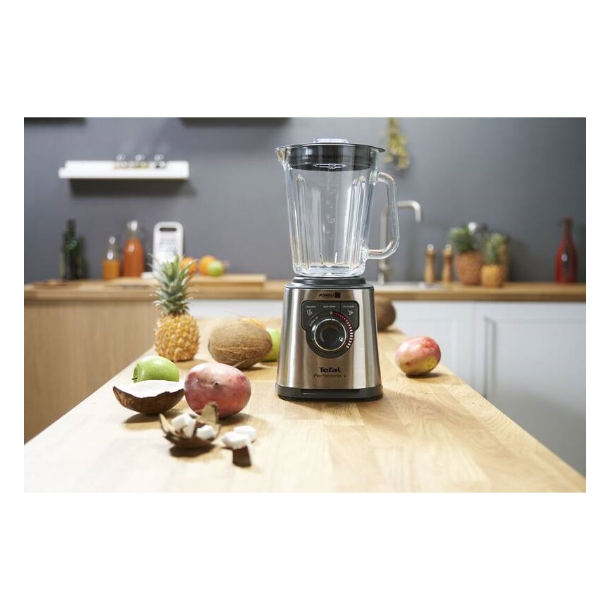 Tefal - Batidora de mesa 2 l PERFECTMIX+ 1200W/230V cromo mate/negro