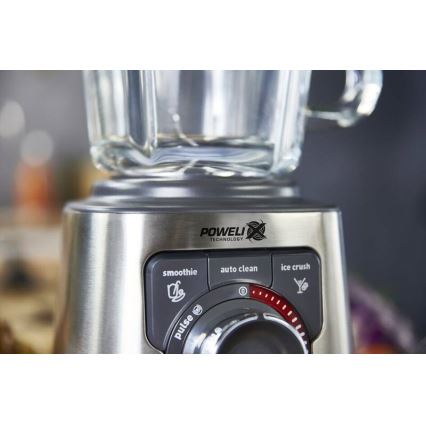 Tefal - Batidora de mesa 2 l PERFECTMIX+ 1200W/230V cromo mate/negro