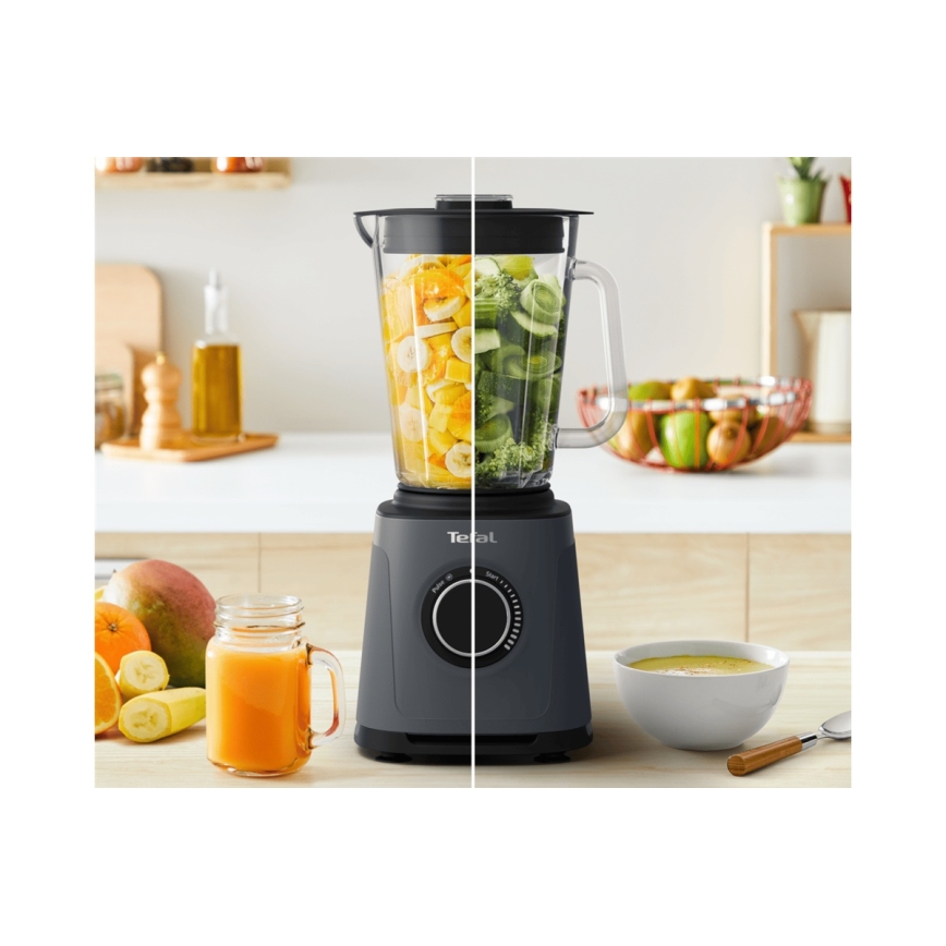 Tefal - Batidora de mesa 2 l PERFECTMIX+ 1200W/230V negro