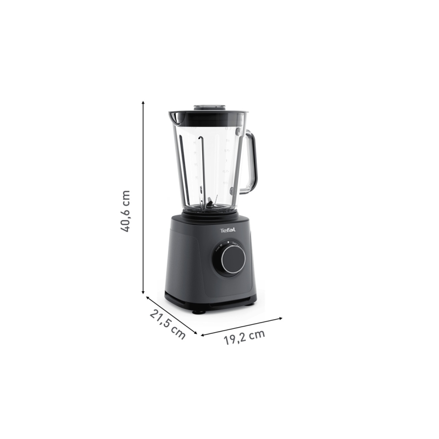 Tefal - Batidora de mesa 2 l PERFECTMIX+ 1200W/230V negro