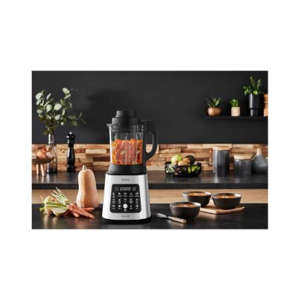 Tefal - Batidora de mesa 2 l PERFECTMIX+ 1400W/230V cromo mate